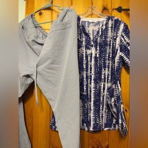 Xl scrub set